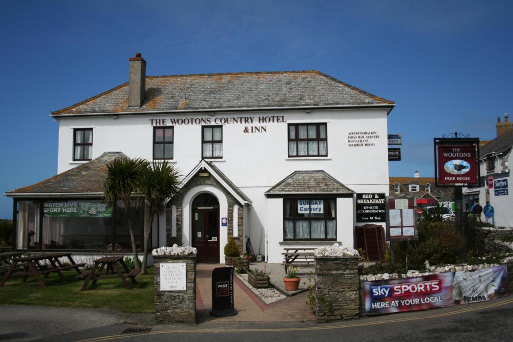 The Wootons Inn Tintagel Kültér fotó